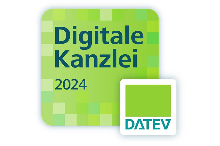 Digitale DATEV Kanzlei 2024 – Ausgezeichnet als Kanzlei mit hoher digitaler Kompetenz